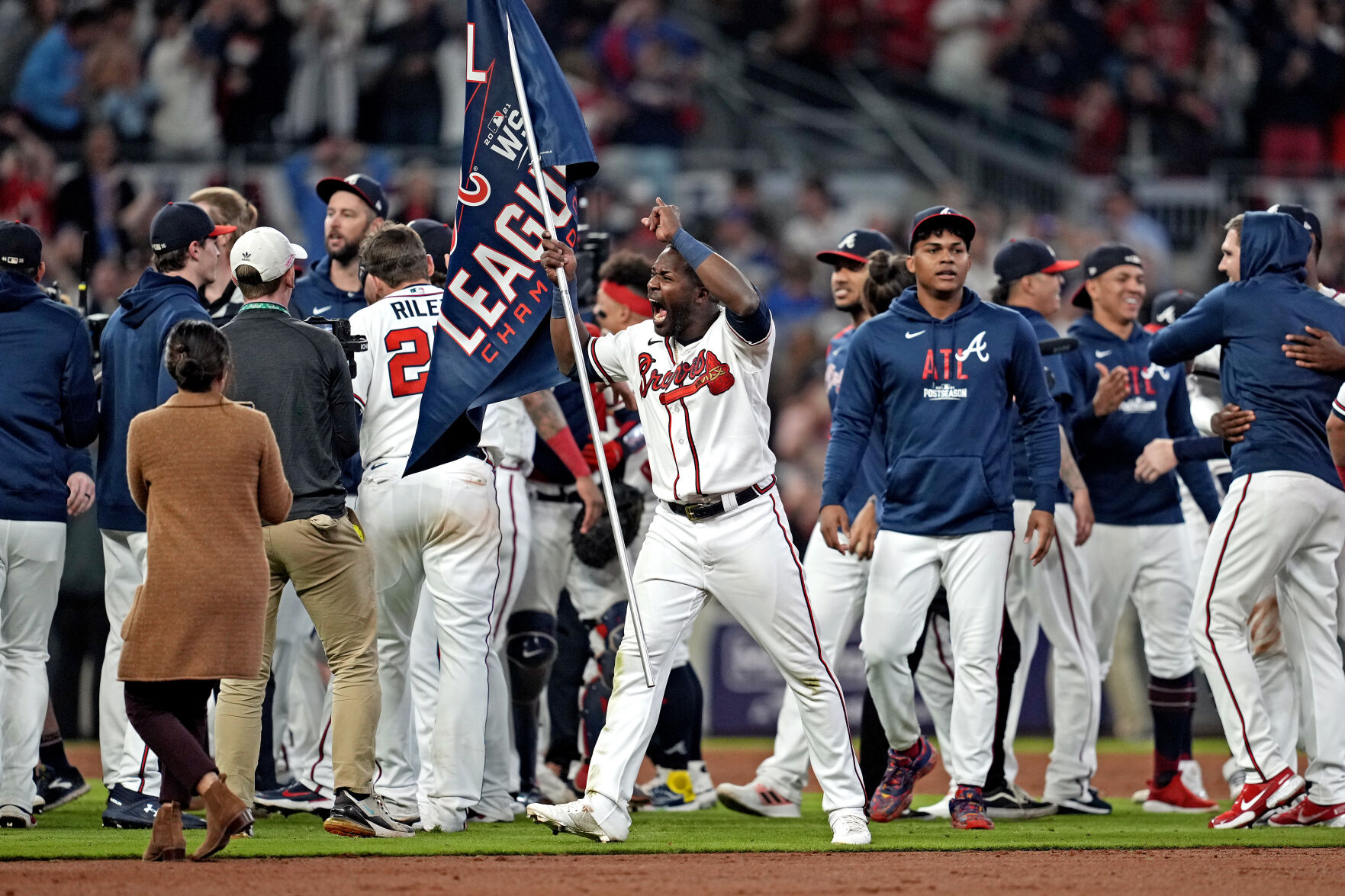 MLB: Los Angeles Dodgers at Atlanta Braves